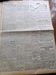 Ulus Gazetesi - 15 Ocak 1949 - Anayasanın Meselesi Yazan Hüseyin Cahit Yalçın Köşe Yazısı - Hasan Saka Kabinesi Dün İstifa Etti - Yeni Hükümetin Bugün Kurulacağı Tahmin Ediliyor - Büyük Millet Meclisinde Sırrı Bellioğlu'nun Af Teklifi Reddedildi - Sabahaddin Ali Muamması Öldürülmediğine Kaçtığına Dair Yeni Söylentiler Çıktı - CHP Genel Başkan Vekili Hilmi Uran Bugün Ankara'da - Hangisi Tadile Muhtaç Yazan Peyami Safa Köşe Yazısı - Bir Oyun Yazan Nurullah Ataç - Piyasada Bol Bol Kuru Kahve Var - Doktor Tahsin Tulga B.C.G. aşısı Tatbik Edilirken Bulundum Dedi - Avrupa'daki Savaşımız Yazan General Dwight D. Eisenhower Yazı Dizisi - Değişen Senfoni Yazan Robert Bourget Pailleron Yazı Dizisi - Birinci Küme Lig Maçları Geri kaldı - Uluslararası Uludağ Kupası Kayak Yarışmaları - Selahattin Pınar Sabite Tur Ve Fevzi Arslangil Bomonti Aile Saz Salonunda - Bulmaca - Radyo - Borsa - Aşktan Üstün Filmi Başrolde Ingrid Bergman Ve Gary Grant - Sevimli Yunan Yıldızı Nini Zaha Gar Gazinosunda