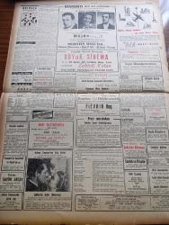 Ulus Gazetesi - 15 Ocak 1949 - Anayasanın Meselesi Yazan Hüseyin Cahit Yalçın Köşe Yazısı - Hasan Saka Kabinesi Dün İstifa Etti - Yeni Hükümetin Bugün Kurulacağı Tahmin Ediliyor - Büyük Millet Meclisinde Sırrı Bellioğlu'nun Af Teklifi Reddedildi - Sabahaddin Ali Muamması Öldürülmediğine Kaçtığına Dair Yeni Söylentiler Çıktı - CHP Genel Başkan Vekili Hilmi Uran Bugün Ankara'da - Hangisi Tadile Muhtaç Yazan Peyami Safa Köşe Yazısı - Bir Oyun Yazan Nurullah Ataç - Piyasada Bol Bol Kuru Kahve Var - Doktor Tahsin Tulga B.C.G. aşısı Tatbik Edilirken Bulundum Dedi - Avrupa'daki Savaşımız Yazan General Dwight D. Eisenhower Yazı Dizisi - Değişen Senfoni Yazan Robert Bourget Pailleron Yazı Dizisi - Birinci Küme Lig Maçları Geri kaldı - Uluslararası Uludağ Kupası Kayak Yarışmaları - Selahattin Pınar Sabite Tur Ve Fevzi Arslangil Bomonti Aile Saz Salonunda - Bulmaca - Radyo - Borsa - Aşktan Üstün Filmi Başrolde Ingrid Bergman Ve Gary Grant - Sevimli Yunan Yıldızı Nini Zaha Gar Gazinosunda