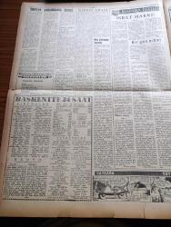 Ulus Gazetesi - 9 Şubat 1959 - Milletvekili Ödenekleri İle Emekli Dul Ve Yetim Aylıklarına Zam - Türkiye Pahalılıkta Dünya İkincisi - Kıbrıs Adası Bağımsız Cumhuriyet Mi Olacak - Buz Üstünde Yazılar Yazan Yakup Kadri Karaosmanoğlu Köşe Yazısı - Galatasaray Adalet'i 6 0 Yendi - Sivas Defterdarı Sungur Mavi İsmet İnönü'nün Elini Öptüğü İçin Elinden Ek Görevi De Alındı - Kuklalar Yazan Oktay Verel Yazı Dizisi - Tunceli Kültür Derneğinin Çayı - Melih Cevdet Hazineler İçindesin Siiri- Başkentte 24 Saat - Ankara'da Sinema ve Tiyatro Programı - Ankara İstanbul Radyosu Programı - Baykara Tutsak Çizgi Roman - Basından Özetler - Willys Overland Pick-up Kamyoneti - Sana Nebati - Talihsiz Yetime Filmi Başrolde Ahmet Tarık Tekçe Muazzez Arçay Sadri Karan - Bana Gönül Bağlama Filmi Başrolde Neriman Köksal Ekrem Bora Altan Erbulak Ve Fatma Andaç - Diş Tabibi Cemal Altan