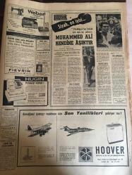 HÜRRİYET GAZETESİ 1 MART 1967 YIL :19 SAYI :6767---Demirel :Her kuruş itina ile harcanacak  --Şarkıcı Dalida  komaya girdi --Şebeke reisi bankaları dolaşarak para çekiyor --Ataklı MDO ile ilgim yok diyemedi ---Zina  yapan kadın resmi çekilince  rezil oldum diye intihara  kalktı ---7 Çocuklu duvarcı Ali usta bu hafta toto da 13 bilip hayatını kurtardı --Katil ve ölenin kardeşi suçlu  sandalyesinde  yan yana oturdular ---Zeki Müren e ödül verildi --Sovyet  balık konservesi gemisi battı  43 denizci öldü ---Fuar Göl Gazinosu  Sanatçılar ---Muhammed Ali kendine aşıktır ---Fenerbahçe ,Bugün Feriköy ile oynuyor ---Aydınspor ,Beykoz maçından ümitli --Hırçın bölgelerin takımlarını ligden bile ihraç edebiliriz --22 km dizleri üzerinde yürüyüp dünya emekleme rekorunu kırdı --14 Yıldır temizlediği odaya yerleşti --Aktör George Raft İngiltere  ye giremedi --