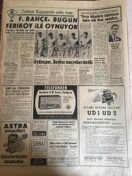 HÜRRİYET GAZETESİ 1 MART 1967 YIL :19 SAYI :6767---Demirel :Her kuruş itina ile harcanacak  --Şarkıcı Dalida  komaya girdi --Şebeke reisi bankaları dolaşarak para çekiyor --Ataklı MDO ile ilgim yok diyemedi ---Zina  yapan kadın resmi çekilince  rezil oldum diye intihara  kalktı ---7 Çocuklu duvarcı Ali usta bu hafta toto da 13 bilip hayatını kurtardı --Katil ve ölenin kardeşi suçlu  sandalyesinde  yan yana oturdular ---Zeki Müren e ödül verildi --Sovyet  balık konservesi gemisi battı  43 denizci öldü ---Fuar Göl Gazinosu  Sanatçılar ---Muhammed Ali kendine aşıktır ---Fenerbahçe ,Bugün Feriköy ile oynuyor ---Aydınspor ,Beykoz maçından ümitli --Hırçın bölgelerin takımlarını ligden bile ihraç edebiliriz --22 km dizleri üzerinde yürüyüp dünya emekleme rekorunu kırdı --14 Yıldır temizlediği odaya yerleşti --Aktör George Raft İngiltere  ye giremedi --