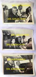 FENERBAHÇE'NİN EFSANESİ ORDİNARYUS LEFTER KÜÇÜKANDONYADİS'İN ORİJİNAL 3'LÜ FOTOĞRAF SETİ, 18 x 12 cm EBADINDA - SİYAH & BEYAZ -LEFTER, GENÇ MİLLİ FUTBOLCULARLA BİRLİKTE UÇAKTA SEYAHAT EDERKEN ÇEKİLMİŞ 3 FOTOĞRAF, 20 MAYIS 1982