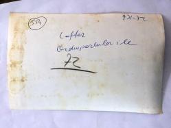 FENERBAHÇE'NİN EFSANESİ ORDİNARYUS LEFTER KÜÇÜKANDONYADİS'İN ORİJİNAL 2'Lİ FOTOĞRAF SETİ, 18 x 12 cm EBADINDA - SİYAH & BEYAZ -LEFTER, ORDUSPOR'DAYKEN ÇEKİLMİŞ 2 FOTOĞRAF, 1973 - 1974