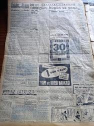 Cumhuriyet Gazetesi - 10 Aralık 1958 - İnsan Hakları Günü Yazan Nadir Nadi Köşe Yazısı - İktidarın Şiddet Tedbirleri İsteği Açıklandı - Demokrat Parti Grubu Dün Bir Tebliğ Yayınladı - Türk İş Başkanı Nuri Beşer'in İşsizlik Krizine Dair Açıklaması - İsmet İnönü Dün Yurt Gezisini Bitirip Ankara'ya Döndü - Bugün İnsan Hakları Evrensel Beyannamesinin 10. Yıldönümü - İsmet İnönü'nün Elini Öpen Hemşireler Bakanlık Emrine Alındı - Yangın Tehdidi İstanbul'da 48 Ahşap İlkokul Binası Var - Doktor Jivago Yazan Boris Pasternak Yazı Dizisi - Ne Ekersen Yazan Ömer Sakıp Yazı Dizisi - Edebiyat Fakültesi Bir Yahya Kemal'i Anma Töreni Tertipliyor - Rusya'da Hrutçef Bir Rakibini Daha Tasfiye Etti - Devlet Hastahanelerinde Tedavi Ücretli Olacak - Hollywood'u Ürküten Yeni Hastalık Akdeniz Çarpması - Fenerbahçe Karagümrük Cumartesi Oynayacaklar - Fenerbahçe'nin İlk Atletizm Konferansı Bugün - Haydar Eryentür Eyüp Kulübüne Antrenör Oldu