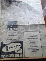 Cumhuriyet Gazetesi - 10 Aralık 1958 - İnsan Hakları Günü Yazan Nadir Nadi Köşe Yazısı - İktidarın Şiddet Tedbirleri İsteği Açıklandı - Demokrat Parti Grubu Dün Bir Tebliğ Yayınladı - Türk İş Başkanı Nuri Beşer'in İşsizlik Krizine Dair Açıklaması - İsmet İnönü Dün Yurt Gezisini Bitirip Ankara'ya Döndü - Bugün İnsan Hakları Evrensel Beyannamesinin 10. Yıldönümü - İsmet İnönü'nün Elini Öpen Hemşireler Bakanlık Emrine Alındı - Yangın Tehdidi İstanbul'da 48 Ahşap İlkokul Binası Var - Doktor Jivago Yazan Boris Pasternak Yazı Dizisi - Ne Ekersen Yazan Ömer Sakıp Yazı Dizisi - Edebiyat Fakültesi Bir Yahya Kemal'i Anma Töreni Tertipliyor - Rusya'da Hrutçef Bir Rakibini Daha Tasfiye Etti - Devlet Hastahanelerinde Tedavi Ücretli Olacak - Hollywood'u Ürküten Yeni Hastalık Akdeniz Çarpması - Fenerbahçe Karagümrük Cumartesi Oynayacaklar - Fenerbahçe'nin İlk Atletizm Konferansı Bugün - Haydar Eryentür Eyüp Kulübüne Antrenör Oldu