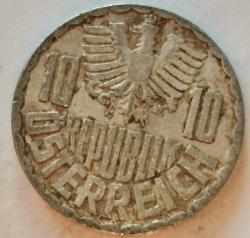 AVUSTURYA  1959   10 GROSCHEN