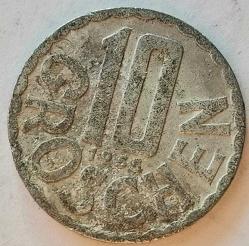 AVUSTURYA  1955   10 GROSCHEN
