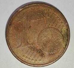 ALMANYA 2002 J  1 EURO CENT