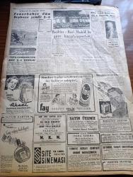 Cumhuriyet Gazetesi - 13 Kasım 1958 -Leyla Gencer- Demokrat Parti Meclis Grubu - Celal Bayar'ın Sözlerine Dair Soru - Ekmeğin Gramajı 508 Grama Düşürülüyor - Türkiye'de Bolluk Ve Refahtan Bahseden Film Yuhalandı - Gazeteci Tarık Halulu İzmir Cezaevine Giriyor - Iraklı Türklerin Acıklı Durumu - Amerika Ve Avrupa'da Sanatkarlarımız Adnan Saygun Leyla Gencer Ve Belkıs Aran'ın Başarıları - Doktor Jivago Yazan Boris Pasternak Yazı Dizisi - Ne Ekersen Yazan Ömer Sakıp Yazı Dizisi - Yazar Susan Sözen'in Kitabı Sahibini Arayan Kadın Fransa'da Yayınlandı - Yahya Kemal İle Sohbetler Yazan Sermet Sami Uysal - Burhan Felek Köşe Yazısı - Üniversitesilerarası Tiyatro Festivali - Dünya Yelken Şampiyonası 1961 de İstanbul'da Olacak - Fenerbahçe Dün Beykoz'u Yendi - Vefa Lokomotife Dün 5 0 Yenildi - Adalet Kulübü Menajeri Sadri Usoğlu İle Futbolcu B. Ali Kavga Etti - Aksel Çamaşır Makineleri - Aqua Velva Losyon  - Şişli Halaskargazi Caddesinde Site Sineması Açılıyor - Beşiktaş Real Madrid Maçı