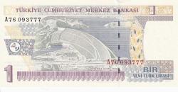 8. Emisyon A76 Serisi 1 YTL Güzel Numaralı