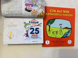 25 Aralık 2025 hediyelik orijinal Diyanet Çocuk takvim yaprağı (Cin Ali kitabı hediyeli:)