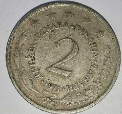 YUGOSLAVYA 1971  2  DİNAR