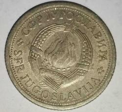 YUGOSLAVYA 1976  1  DİNAR