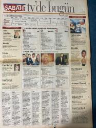 SABAH MELODİ GAZETESİ VE SABAH TELERAMA GAZETESİ - 23 Mayıs 1997 -Söyleyemedikleriniz-Süleyman Turan-Ah şu kocalar-Hale Pakcan-Mimi ile Muti-Patrıck Mc Donnel-Bizim Aile-Mort Walker-Dıck Browne-Marvın-Tom Amstrong-astroloji-Bugün ne yapalım-Erdoğan Sevgin-Feyyaz Tokar-Esra Ceyhan-Ali Kırca-Burak ile Sakis-Seda Kaya Güler-Sothys-Swissmed-Ahmet San-Burak Kut-Sakis Rouvas-Şerif Ercan-Sidney Sheldon-burda dergisi-Saadettin teksoy-Kudsi erguner- Huysuz Virjin-Sezen Cumhur Ünal-Yeşim Salkım-Emrah-Cem Özer-Haydar Dümen-Hamdi Alkan-Ahu Tuğba-Yaşar Alptekin-Tarık Akan-Nebahat Çehre-Aytekin Akkaya-Kaan Tulgar-Belkıs Akkale-Tuğrul meteer-Mark Harmon-Sean Connery-Leslie Nielsen-Ağır Roman filme çekiliyor-Metin Kaçan-