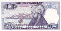 7. Emisyon C90 Serisi Seri Sonu 1000 Türk Lirası