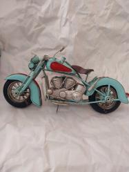 MOTORSİKLET, METÂL DEKORLUK BÜYÜK BOY. 29 CM.