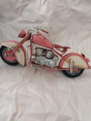 MOTORSİKLET, METÂL DEKORLUK BÜYÜK BOY. 29 CM.