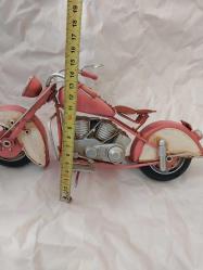 MOTORSİKLET, METÂL DEKORLUK BÜYÜK BOY. 29 CM.