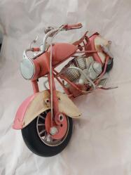 MOTORSİKLET, METÂL DEKORLUK BÜYÜK BOY. 29 CM.
