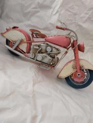 MOTORSİKLET, METÂL DEKORLUK BÜYÜK BOY. 29 CM.