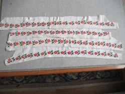 APLİKELİK - KANAVİÇE İŞLEME 4 ADET - 68-78 CM ARASI