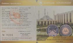 Diyanet İşleri Başkanlığı'nın 100. Yılı Bronz Hatıra Parası (SERTİFİKALI)
