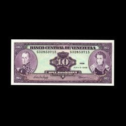 VENEZUELA (1995) - 10 Bolivares (ÇİL 10/10)