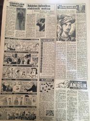 YENİ SABAH GAZETESİ 9 NİSAN 1962 YIL :24 SAYI :8288--Yeni Gelir Vergisi Esasları Açıklandı --Sancar :22 Şubat için af başka konu ile bir olmaz --İCA Keban Barajı için 300 bin dolar verdi --Anayasa Mahkemesi Tasarısı Bugün Meclis te ---Eşine yardımdan suçlu E.Karataş beraat etti ---Koalisyon  tehlikede --Mesuliyet artık idari makamlarda --İş bulalım derken  tevkif edildiler --Altmış sünnetçinin ikisi öldü ,altısı tevkif edildi ---Fransa da referandum  hadiseli geçti ---Yeni Suriye kabinesinde asker  bakan bulunmayacak ---Altı yeni vergi : Siyavuşgil --Tiyatrolar ,Radyo Programları ---Dış Olaylar : Avrupa iktisadi komisyonu başkanı Washington da ---Karşıyaka ,Galatasaray a yine şans tanımadı --İzmirspor  Yeşildirek karşısında mağlup --Baraj mücadelesinde Demirspor yine galip ---A.Ordu :2 I.Spor :1--Sürpriz :A.Gücü Feriköy 2-0 yendi ---Fiorentina ,Lecco ya dün 3-2 mağlup oldu --İnönü ,Sunay ile 45 dakika konuştu --