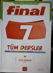 7.Sınıf Tüm Dersler Soru Bankası  2016 Yılı Basım FİNAL Yayınları