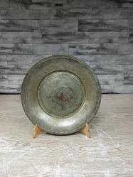 Antika 1800'ler Osmanlı  Ermeni Bakır Tabak