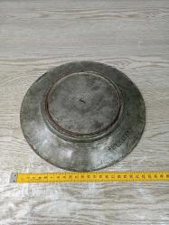 Antika 1800'ler Osmanlı  Ermeni Bakır Tabak