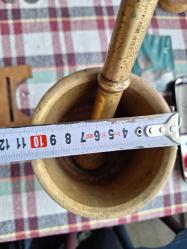 Eski Pirinç Döküm Havan