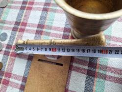 Eski Pirinç Döküm Havan