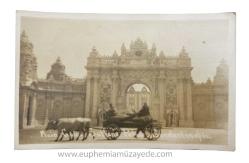 [KARTPOSTAL / OSMANLI DÖNEMİ - İSTANBUL] [Dolmabahçe Sarayı] Main cages Sultan's Palace Constantinople