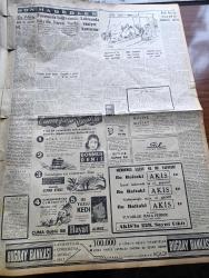 Cumhuriyet Gazetesi - 25 Eylül 1958 - İsmet İnönü'nün Başbakan Adnan Menderes'in Son Nutkuna Dün Verdiği Cevap - İsmet İnönü 75 Yaşında - Başbakan Adnan Menderes Denizli'de Kısa Bir Konuşma Yaptı - Osman Bölükbaşı Adnan Menderes'in Bu Fitne Bitsin Sözüne Cevap Verdi - Fatin Rüştü Zorlu Dün Birleşmiş Milletler'de Konuştu - Profesör Gabriel İmara Ait Tetkiklerini Anlattı - 150 Milyon Dolarlık Kotanın İlanı Piyasada İyi Karşılandı - Göç Yazan Necip Alsan Yazı Dizisi - Osmanlı Donanmasının Tarihinde Karanlık Sayfalar Yazan Cemalettin Saraçoğlu Yazı Dizisi - Meslek İçinde Yetişme Yazan Fakir Baykurt Yazı Dizisi - Formoza Boğazında Büyük Hava Harbi - Amerika'da Basın Hürriyeti İçin Bir Pul Çıkardı - Profesör Nümbüs'ün Maceraları Çizgi Roman - Orient Express 75 Yaşında - Anasının Kuzusu Chicago polis Şeflerinden John Flanagan Anlatıyor Yazı Dizisi - Papa Eftim Yunanlıları Tel'in Etti - Kasımpaşa Vedaya Mağlup Olmadı - İstanbulspor Beyoğluspor Maçı - Tozkoparan Kupası Ok Müsabakaları Yapıldı