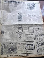 Cumhuriyet Gazetesi - 21 Eylül 1958 - Başbakan Adnan Menderes İzmir'de Yaptığı Konuşma - Adnan Menderes Seçimleri Beklemeden İktidara Gelmek İsteyenlere Çattı - İthalatta Dair Kotalar Yarın İlan Ediliyor - Nadir Nadi Köşe Yazısı - Fatin Rüştü Zorlu Dün John Foster Dulles İle Görüştü - Lübnan Başbakanı Sami El Sulh Dün Ansızın İstanbul'a Geldi - Tarsus Vapuru Satılacak Mı - Eskişehirde Uranyum Damarları - Sağlık Bakanı Lütfi Kırdar İstifa Etmedim Diyor - Osmanlı Donanmasının Tarihinde Karanlık Sayfalar Yazan Cemalettin Saraçoğlu Yazı Dizisi - Göç Yazan Necip Alsan Yazı Dizisi - Yeni Hasan'ın Karşısında Yazan Hasan Ali Yücel Köşe Yazısı - Hür Cezayir Hükümetini Tanıyanlar 5 e Yükseldi - İzmir Fuarı Kapandı -  Bozcaadanın Kurtuluşunun 35. Yıldönümü - Haftanın Şakaları Yazan Burhan Felek Köşe Yazısı - 1958 1959 Yunus Nadi Armağanı Röportaj Müsabakası Ölümünden Onbeş Yıl Sonra Atatürk'ü Tekrar Gördüm Yazan Füruzan Hüsrev Tökim - Galatasaray Beşiktaş 130. Maçını Oynuyorlar