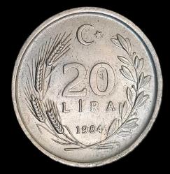 1984 20 Lira nadir sene