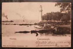 PC.651 İSTANBUL FENERBAHÇE BURNU  OSMANLI DÖNEMİ POSTA KARTI EDİTÖR MAX FRUCHTERMANN 1093