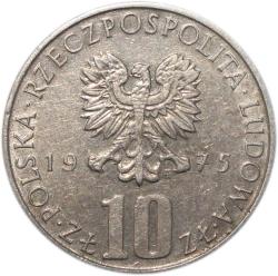 POLONYA 10 ZLOTYCH 1975