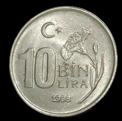 1998 10 Bin Lira Çil 6.75g