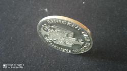 ALMANYA, 3 EKİM 1990 - BİRLİK - BERABERLİK - DEMOKRASİ; MADALYONU