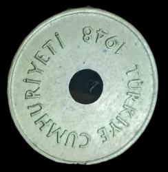 1948 Delikli 2 1/2 Kuruş