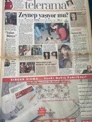 SABAH MELODİ GAZETESİ VE SABAH TELERAMA GAZETESİ - 9 Mayıs 1997 -Söyleyemedikleriniz-Süleyman Turan-Ah şu kocalar-Hale Pakcan-Mimi ile Muti-Patrıck Mc Donnel-Bizim Aile-Mort Walker-Dıck Browne-Marvın-Tom Amstrong-astroloji-Bugün ne yapalım-Erdoğan Sevgin-Eksen optik-Gazzela-Nazan moroğlu-Avrupa parlementosu eski üyelerinden sosyolog dr.Marie Christie-Ataç dış ticaret-günel Altıntaş-melike ve Zeynep home collection-RAKS-Züccaciye dergisi-Romanson-Altınbaş-Catherine Arley-Sınger-Cem Özer-can dündar-Türkan Şoray-ferhunde hanımlar-zeki demirkubuz-Uğur Polat-Çolpan İlhan-Sibel bilgiç-Ege aydan-İsmail Hakkı-Aslı Öngören-Sevda Ferda—Engin İnal-Ece uslu--Ali kırca--Sadettin teksoy--Esra Ceyhan-Banu Alkan-Faruk Peker--Hülya Koçyiğit--Çetin tekindor-- Seda Sayan-Kadir İnanır-ercan Turgut-filiz Ersürer-imparator--azap çiçeği-ilişki-yavrularım