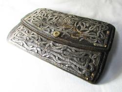 19.yy OSMANLI AzıNLıK SIRMALI DERİ El ÇaNTaSı.....