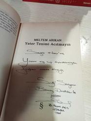 Yeter Tenimi Acıtmayın ( İthaflı - İmzalı )
