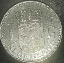 HOLLANDA 1977   1 GULDEN