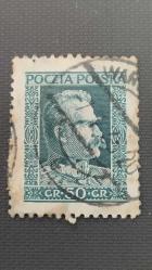 Efemera - ÜNLÜLER-  1928 YILI POLONYA Marshal Jozef Pilsudski  DAMGALI   ŞARNİYERSİZ - kitantik - kitaLog