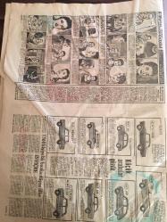YENİ SABAH GAZETESİ 28 EKİM 1962 YIL :25 SAYI :8487---Kruşçef Pazarlık Mevzuu Olarak Türkiye yi Öne Sürdü --Ve Amerika Pazarlık Teklifini Derhal Reddetti --Ruben Asa 3 milyon liraya mahkum oldu --A.Ağanoğlu Devlet Bakanı Tayin Edildi --Dost İran Şahı Ankara ya Geldi --Üç karılı bir adam 120 bin lira ödeyecek ---Amerikalılara esrar satan kaçakçı tutuldu --Ozarı ,Kokotoviç ve Spajic in iştirakıyla --Di Stefano nun Resimli Hayat Hikayesi --Anjelik İsyan Ediyor ---Namık Argüç ,Başkan Gürsel den Affını İstedi ---İçkiyi fazla kaçırınca  trafikçiliğe özendiler --Fabbri ,Türkler hakkında S.Puppo dan bilgi alacak --Feriköy -Altay ile berabere kaldı :1-1--Beykoz un  galibiyeti serisi devam ediyor---Beşiktaş Malatya da Akınspor u 6-2 yendi --D.Spor K.Gümrük ü ikinci devrede yendi ---Bugün Fenerbahçe Iz.Spor ---Zehirli ekmek yedi ve öldü --