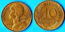 FRANSA 10 CENTIMES 1983