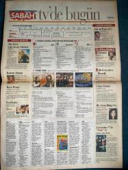 SABAH MELODİ GAZETESİ VE SABAH TELERAMA GAZETESİ - 3 Mayıs 1997 -Söyleyemedikleriniz-Süleyman Turan-Ah şu kocalar-Hale Pakcan-Mimi ile Muti-Patrıck Mc Donnel-Bizim Aile-Mort Walker-Dıck Browne-Marvın-Tom Amstrong-astroloji-Bugün ne yapalım-Erdoğan Sevgin-Elif Ergu-İçişleri Bakanı Meral Akşener‘in eşi Tuncer Akşener-Bio Shout-Meltem pusat-Profesör Dr. Orhan barlas-Selim naşit Özcan-Hülya Avşar-Demet Akalın-Mehmet mutaf—azer Bülbül-Sınger-İner misin çıkar mısın-mehtap Saraç-oryantal Aylin-boran Kaya-Ebru Gündeş-Samih Rıfat-Elif Dinçer-Ali Öztürk-Hülya Koçyiğit-Orçun Sonat-kardeşim--kanun adamı--Cüneyt Arkın-bahar Öztan--41. Eurovision şarkı yarışmacısı Şebnem Paker-Zeyna